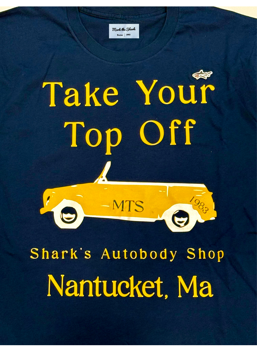 Shark’s Autobody Shop Tee