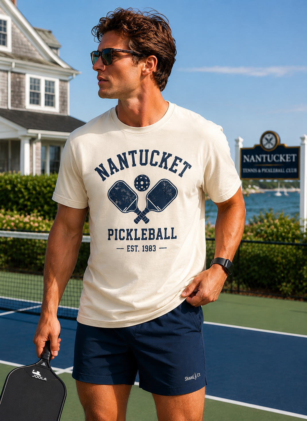Nantucket Pickleball Tee