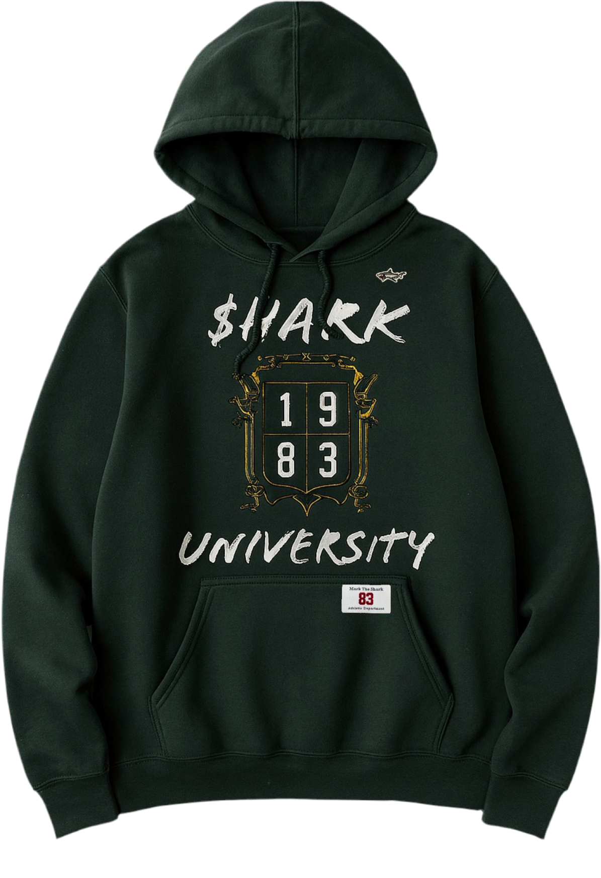 Shark University Forest Green