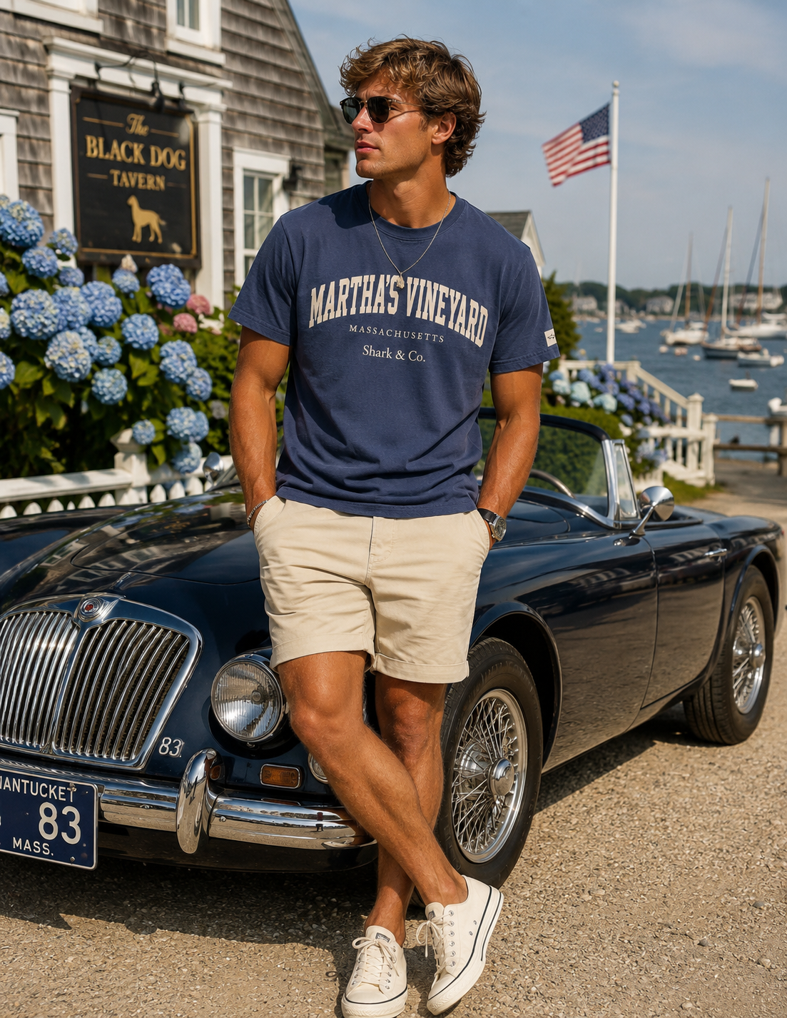 Shark & Co. Martha’s Vineyard Heritage Tee