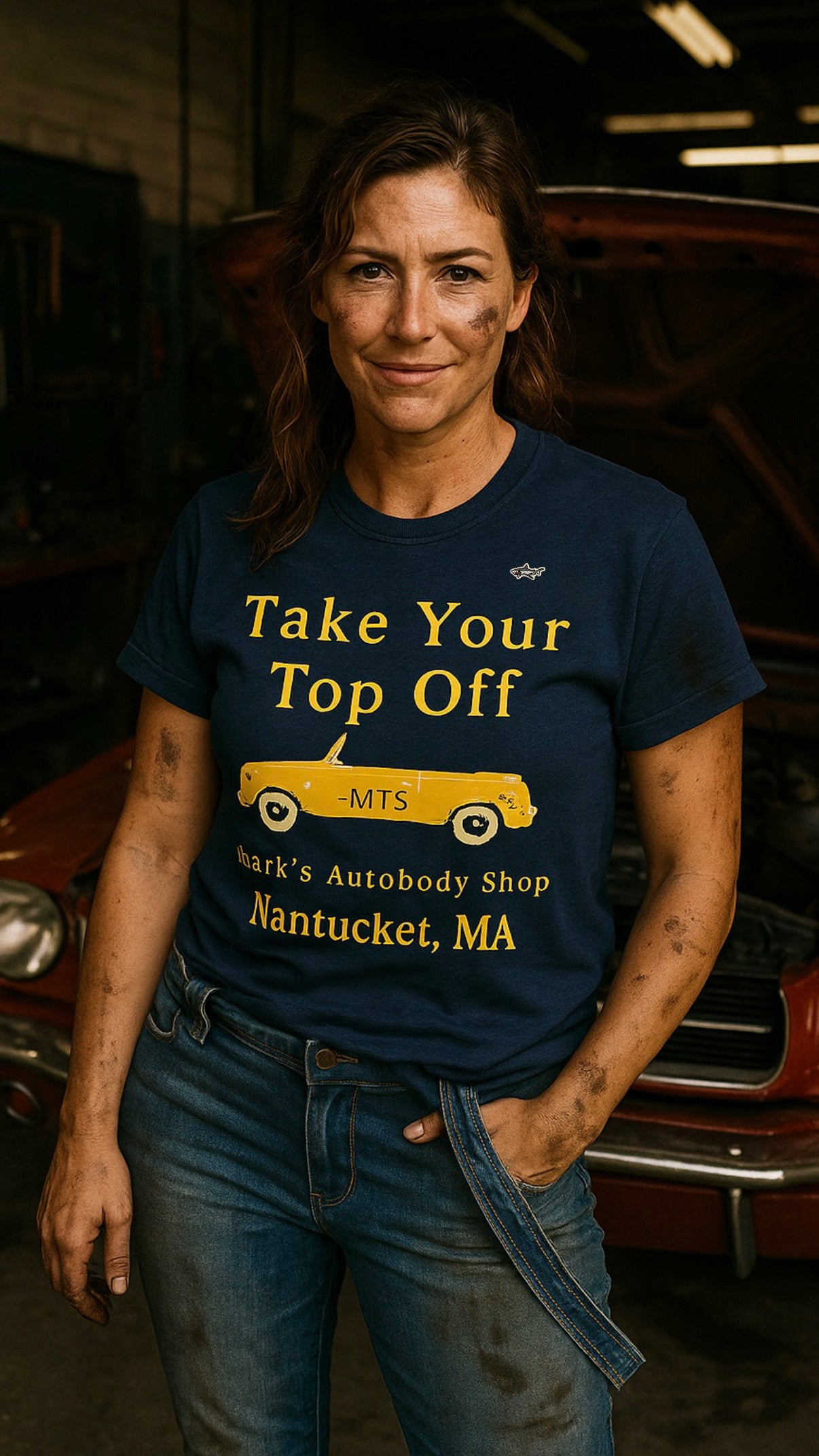 Shark’s Autobody Shop Tee
