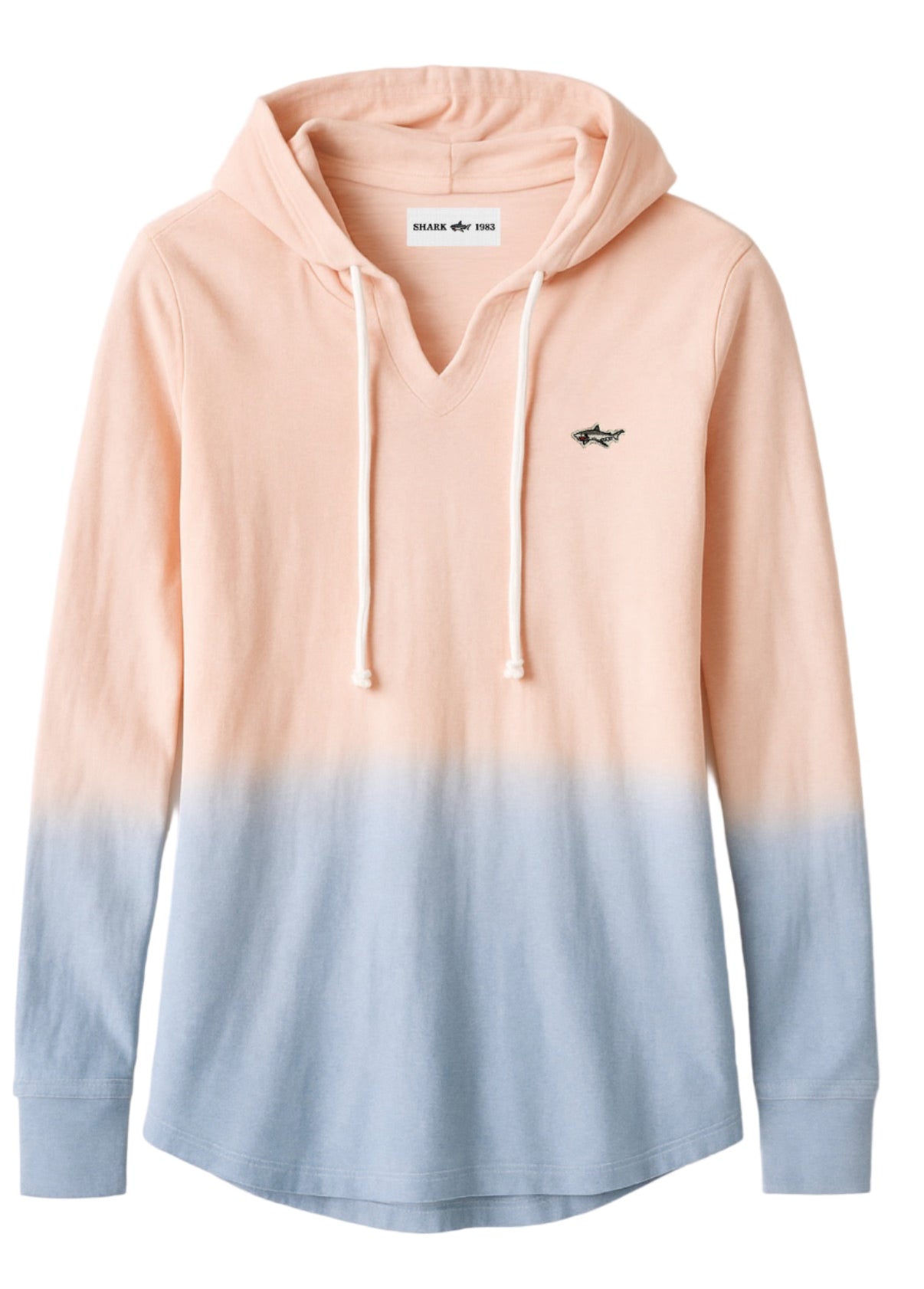 French Terry Ombré Shark Sweatshirt