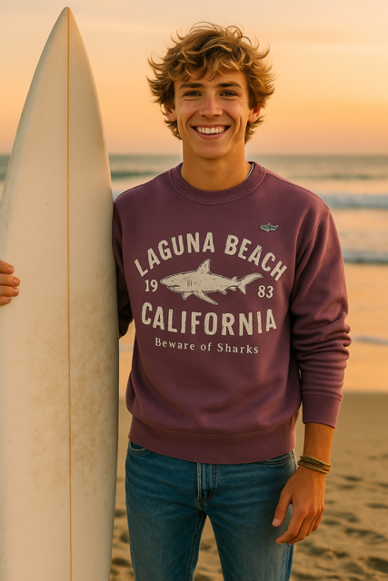 Youth Boys Laguna Beach Crewneck