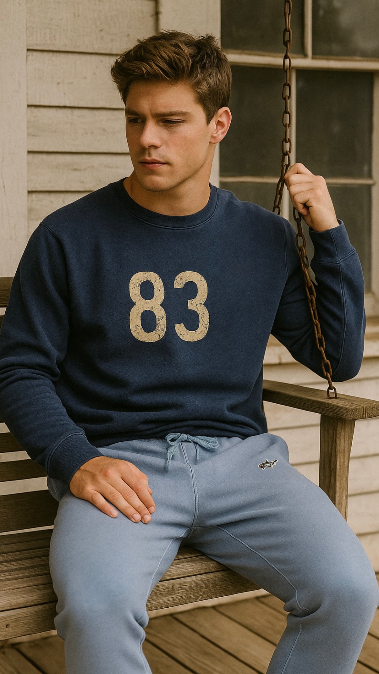 Men's Blue Joggers