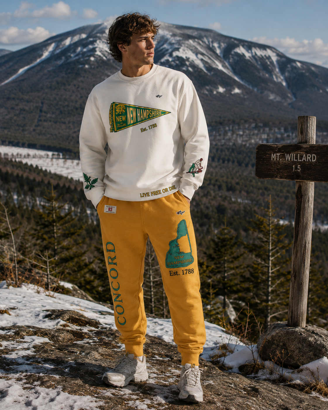 Shark & Co. New Hampshire Crewneck