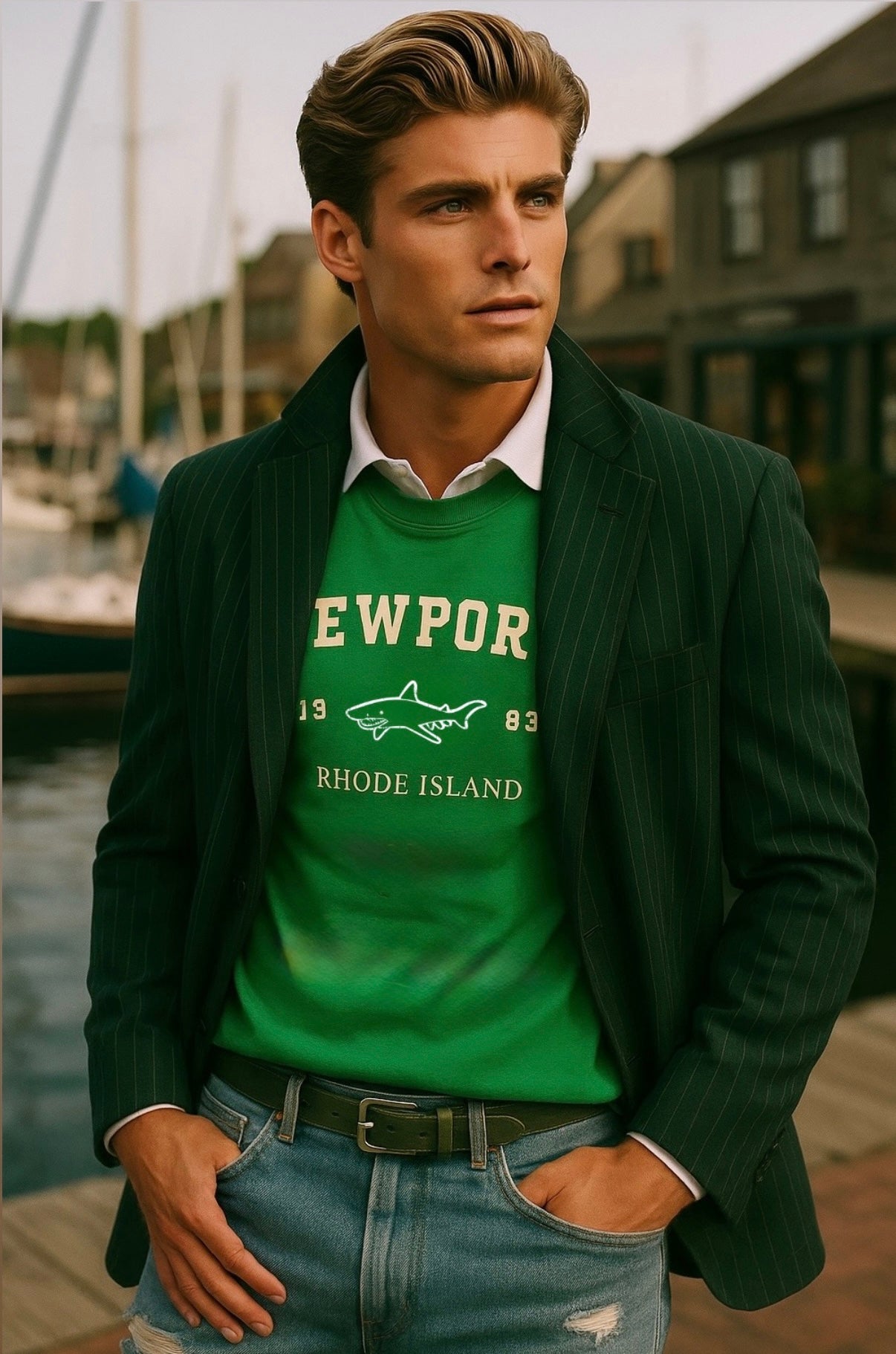 Newport RI Tee