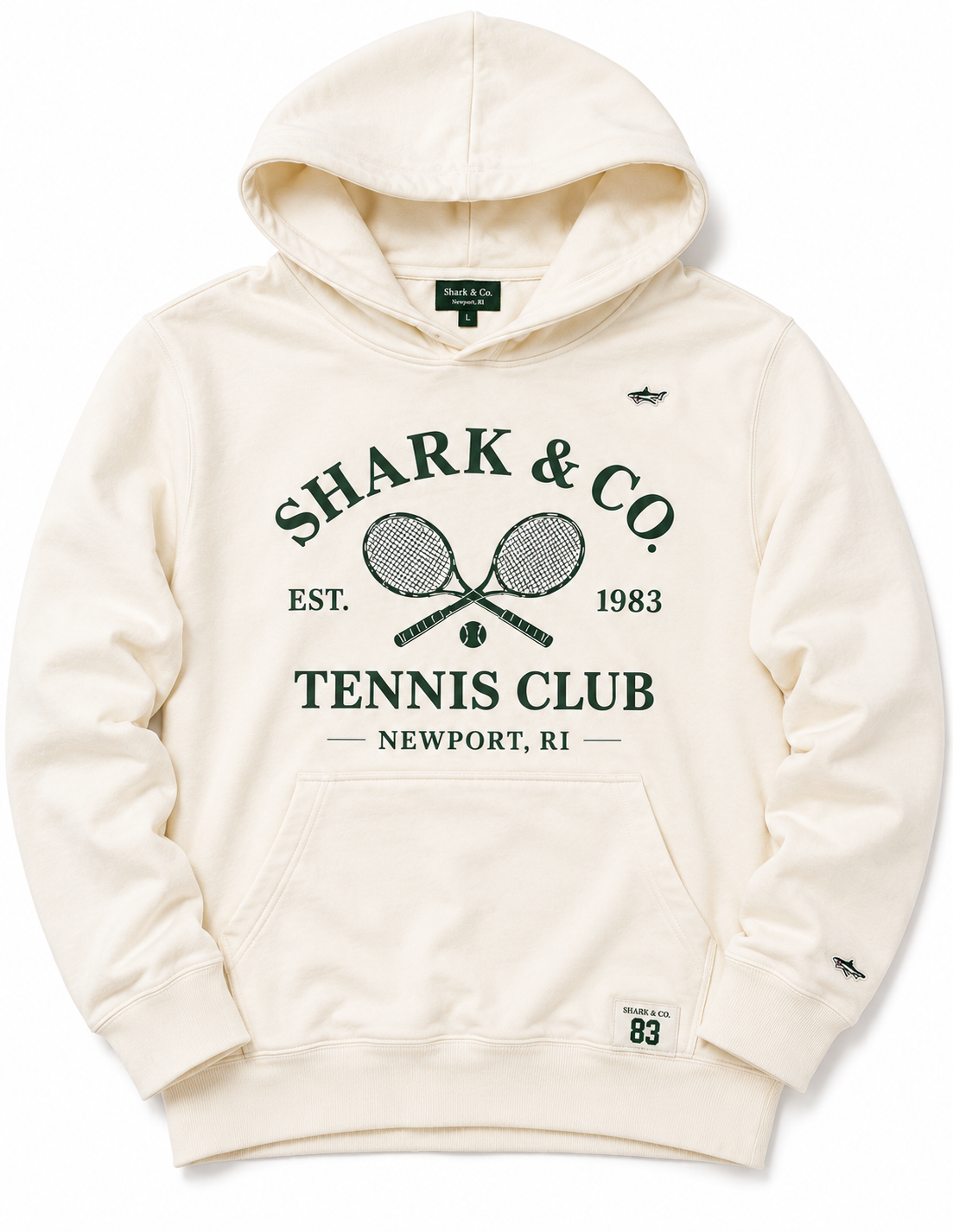Shark & Co. Newport Tennis Club Hoodie