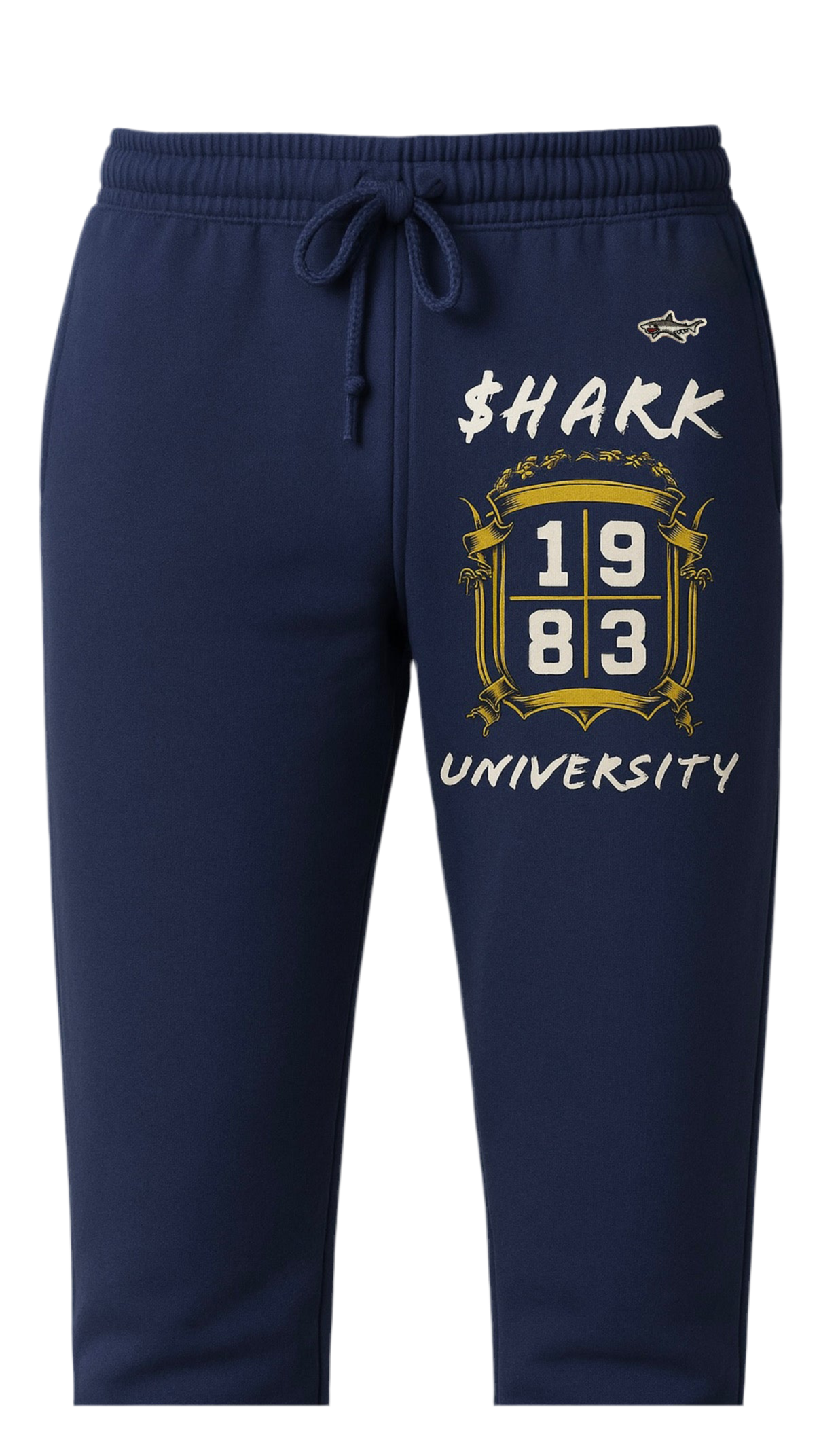 Shark University Navy Sweatpants