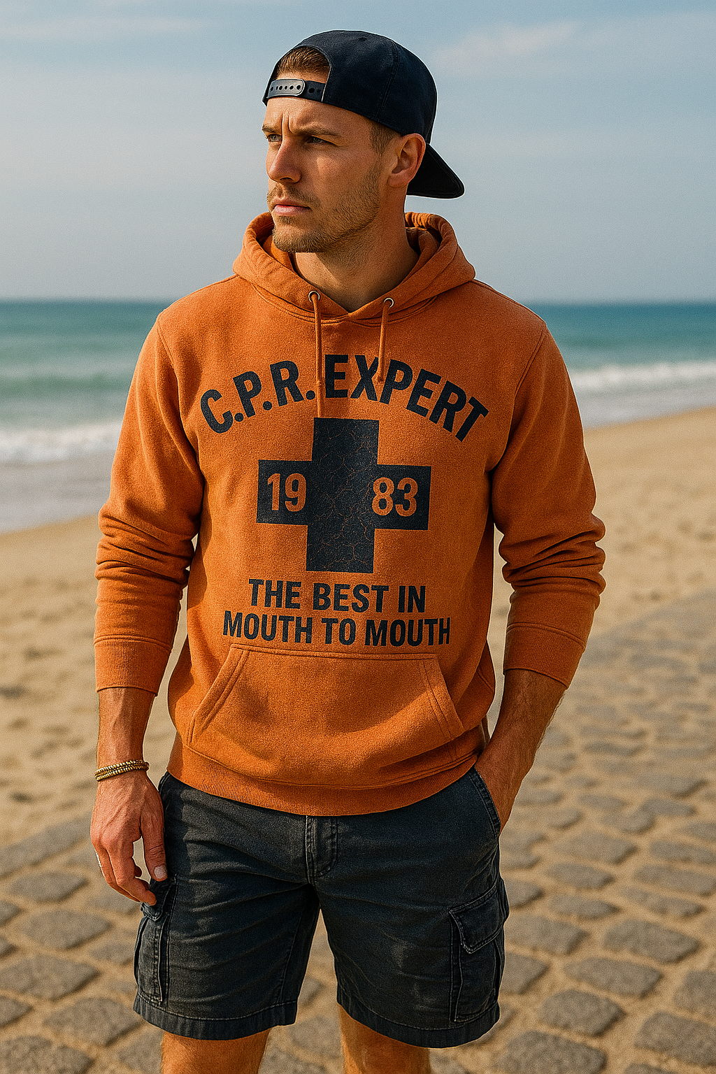 C.P.R Expert Orange Hoodie