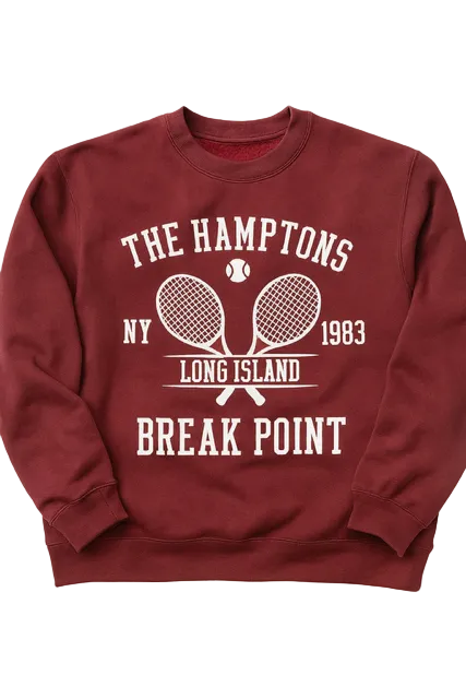 Youth Hamptons Break Point Crewneck