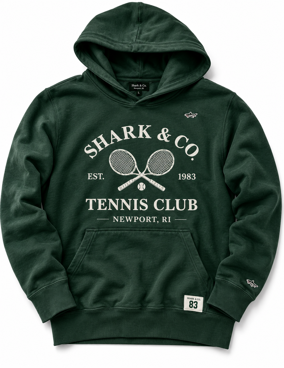 Shark & Co. Newport Tennis Club Hoodie