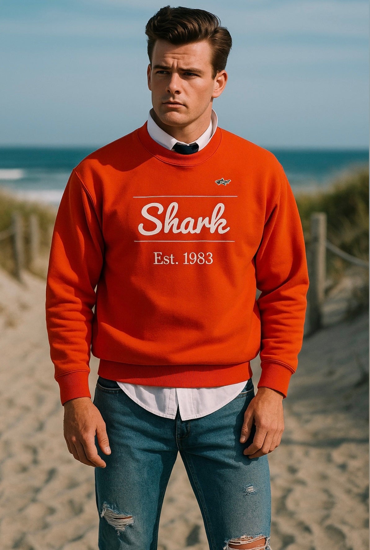 Shark Crewneck 1983
