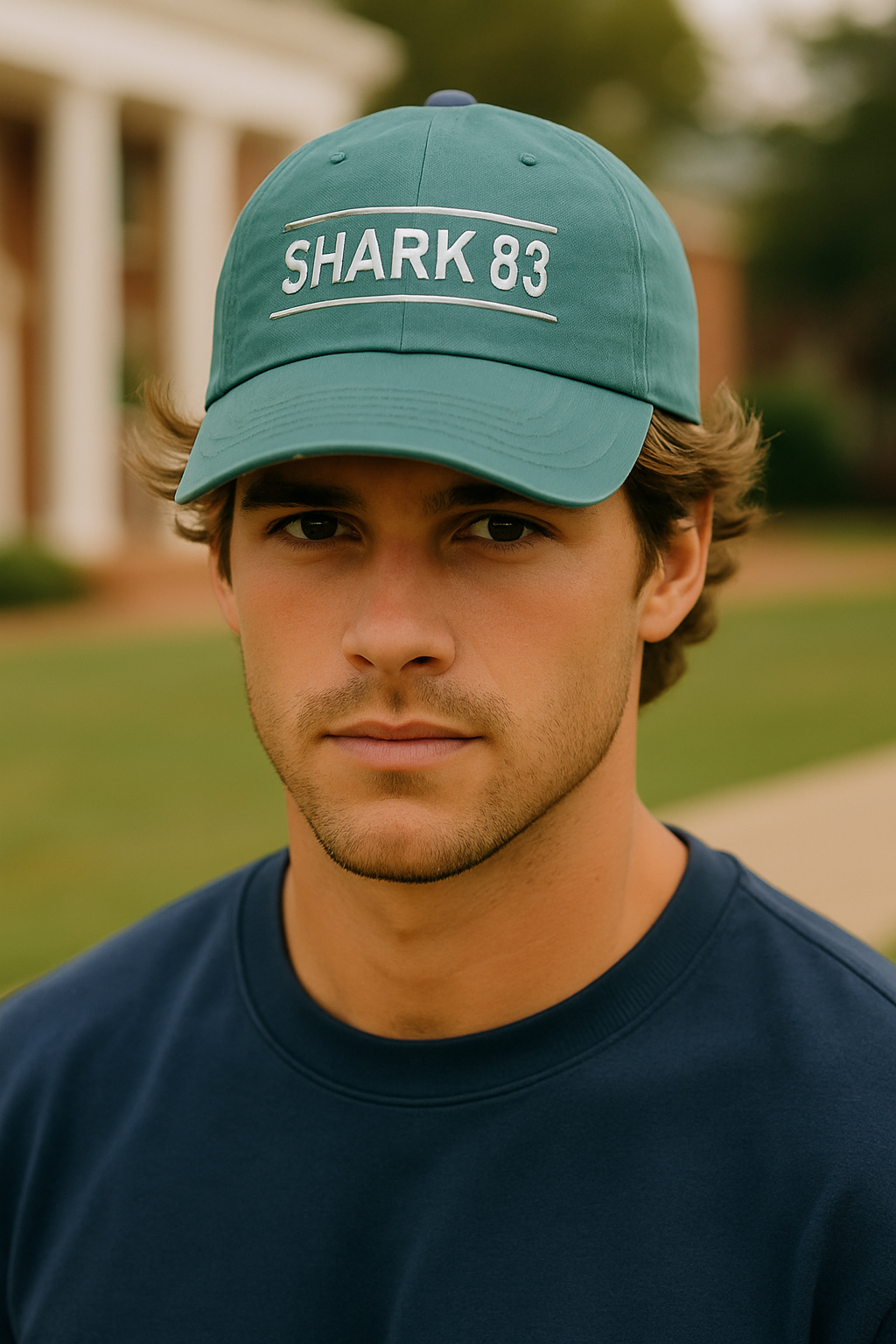Shark Sea Green '83 Hat