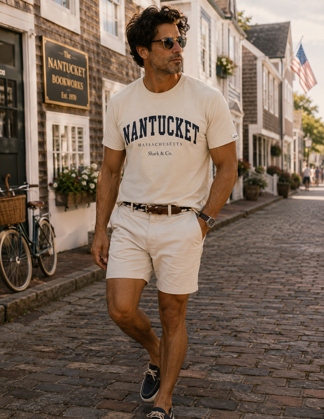 Shark & Co. Nantucket Heritage Tee