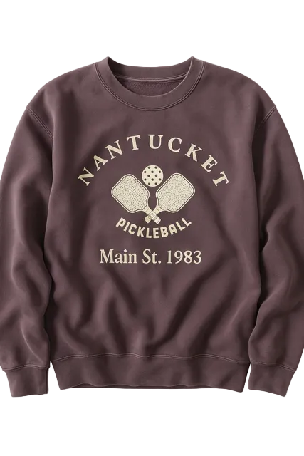 Youth Nantucket Pickleball Crewneck