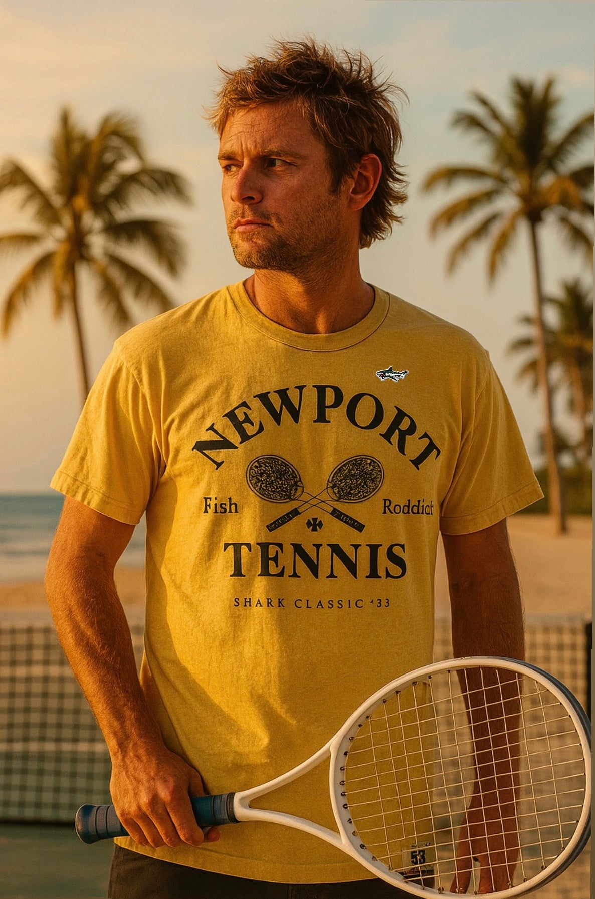 Newport Tennis Shark Classic Tee