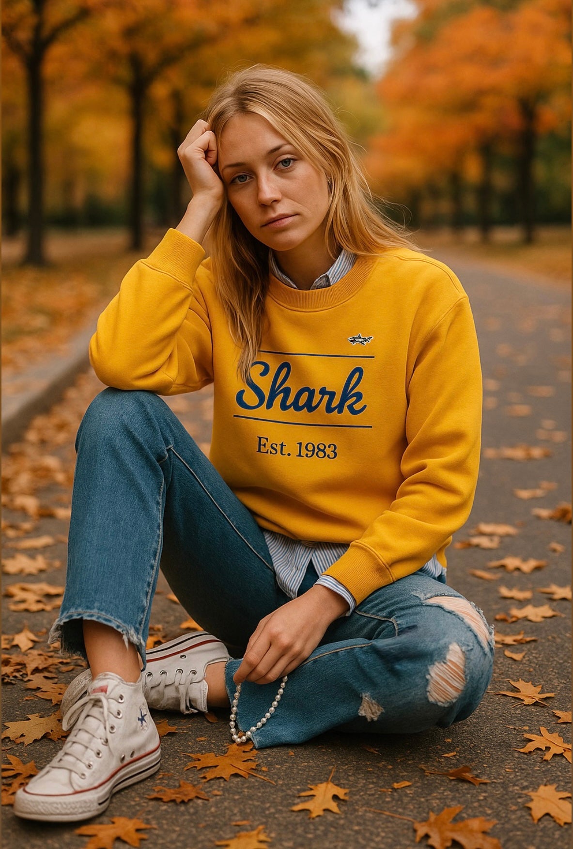 Shark Crewneck 1983