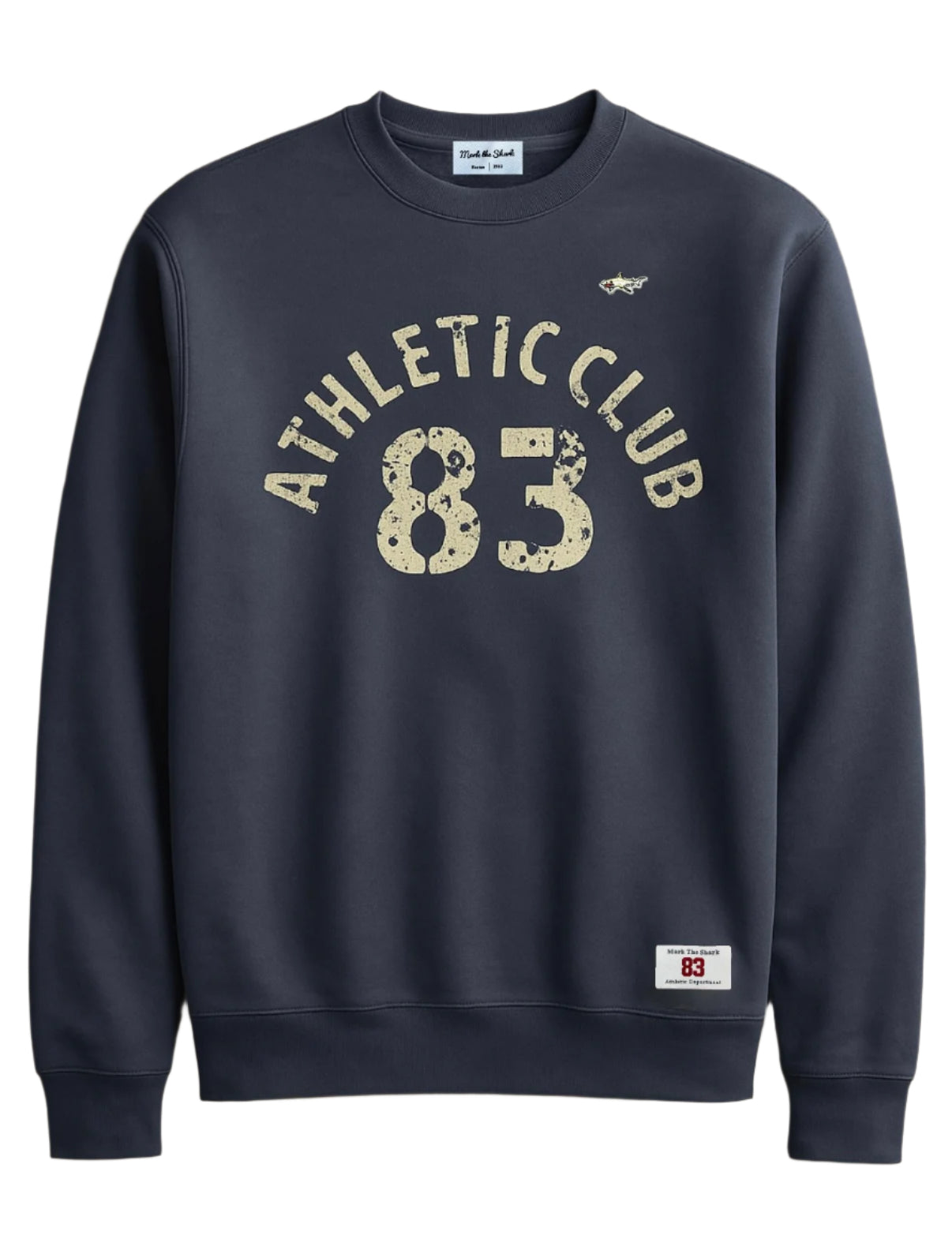 Athletic Club Navy Long Sleeve