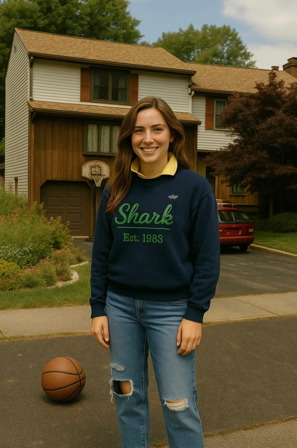 Shark Crewneck 1983