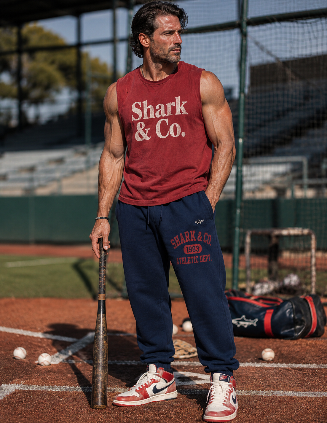 Shark & Co. Athletic Dept. Sweatpants