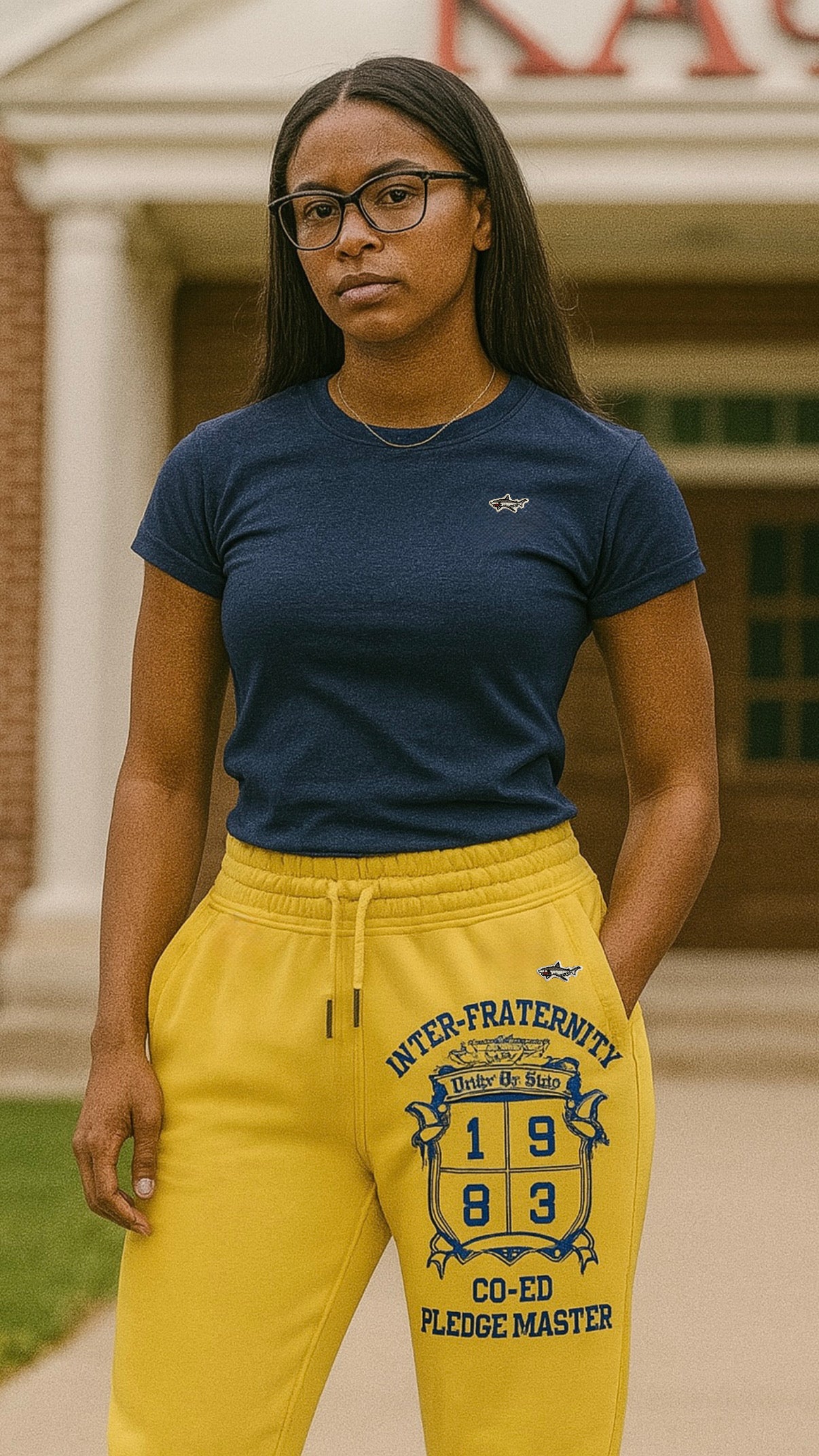 Pledge Master Navy Sweatpants