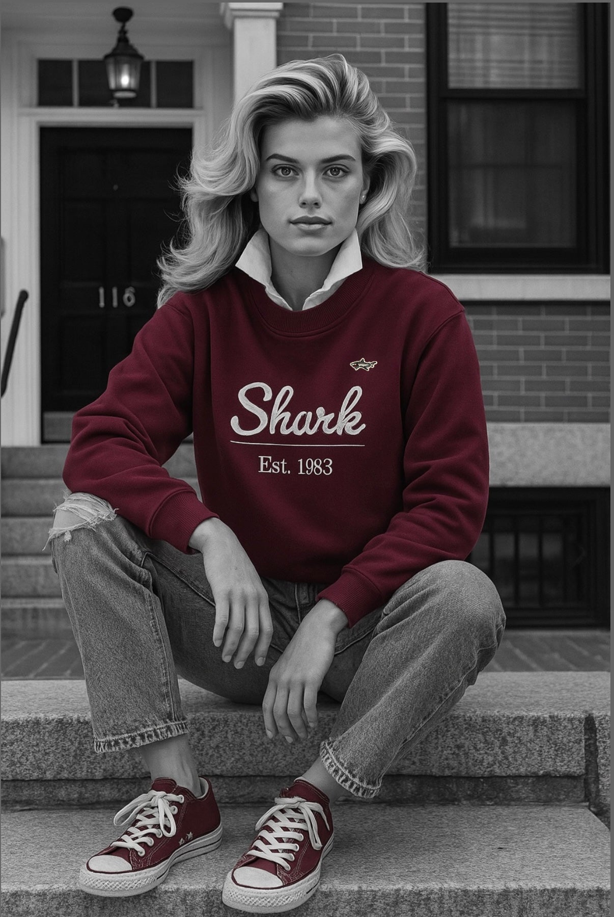 Shark Crewneck 1983