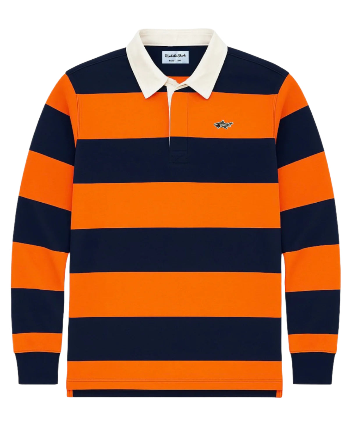 Rugby Navy/ Orange Long Sleeve