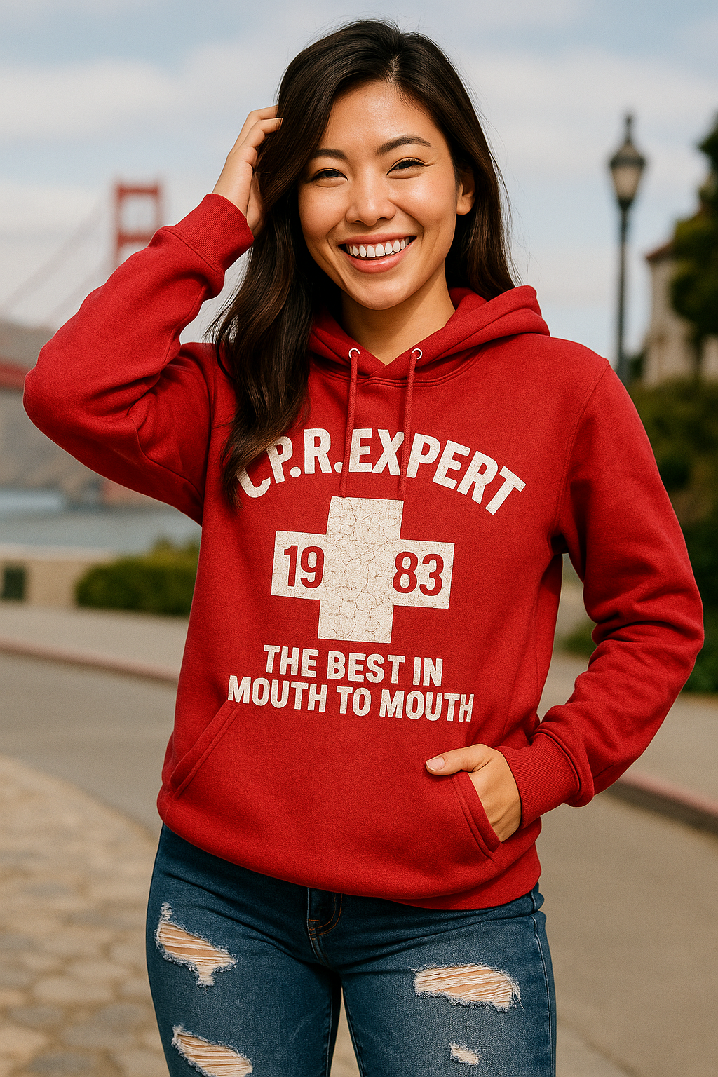 C.P.R Expert Red Hoodie