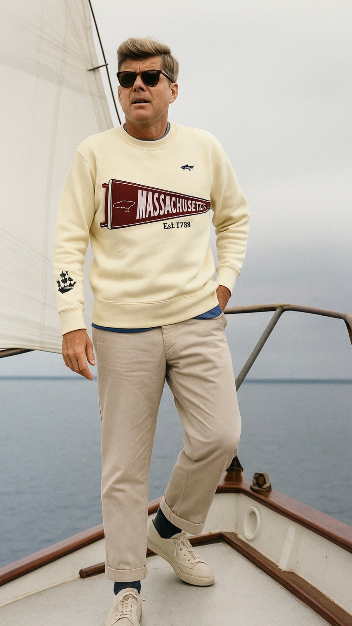 Massachusetts Crewneck