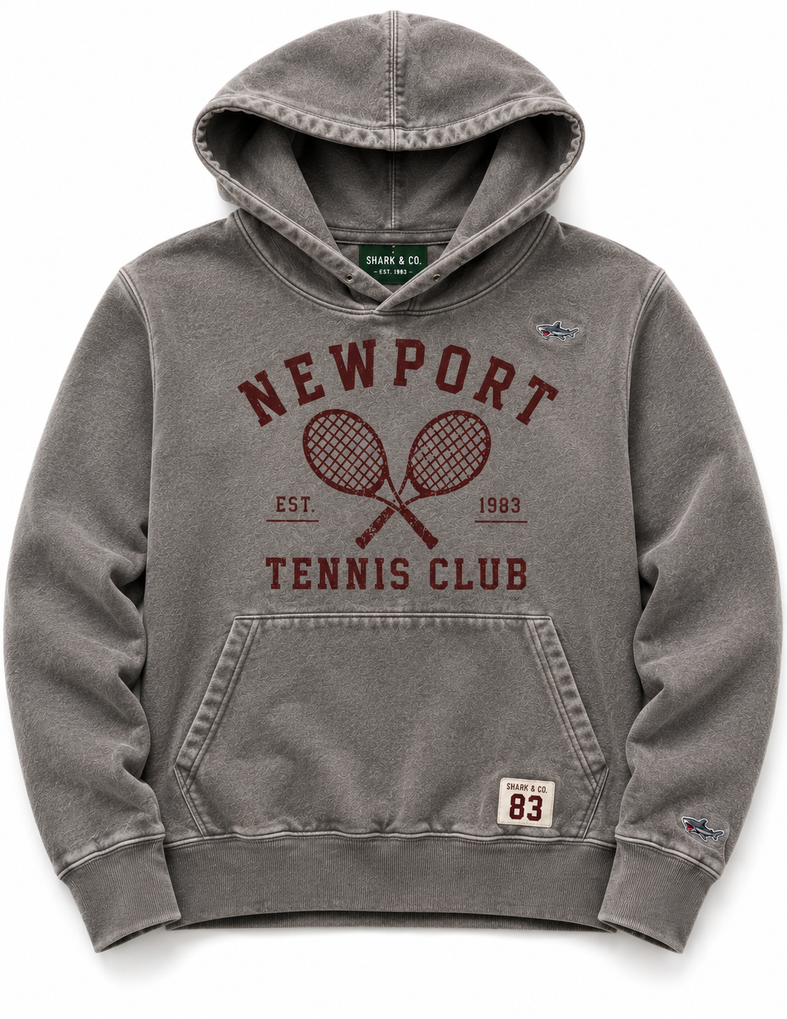 Shark & Co. Newport Tennis Club Heritage Hoodie