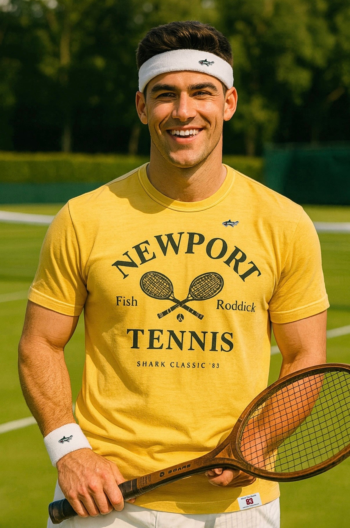 Newport Tennis Shark Classic Tee
