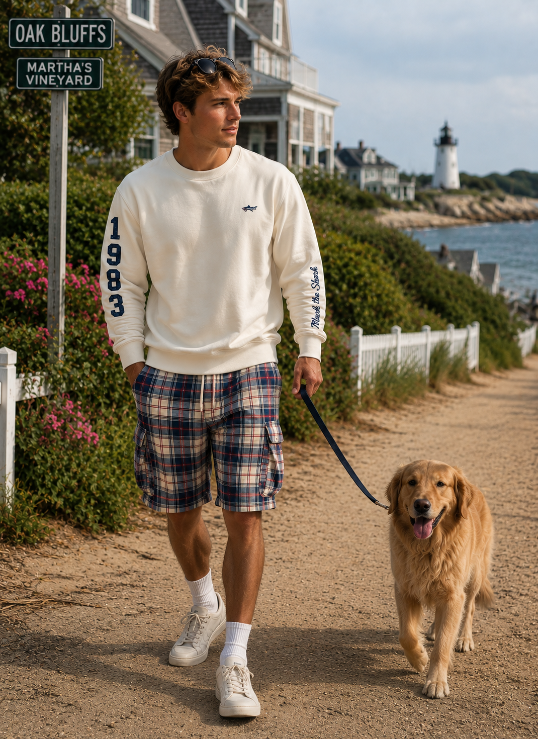 Shark & Co. Vineyard Crewneck