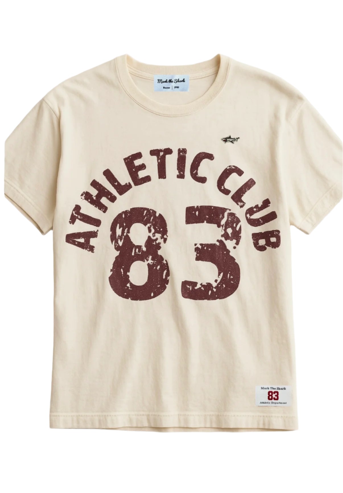 Athletic Club Cream Tee