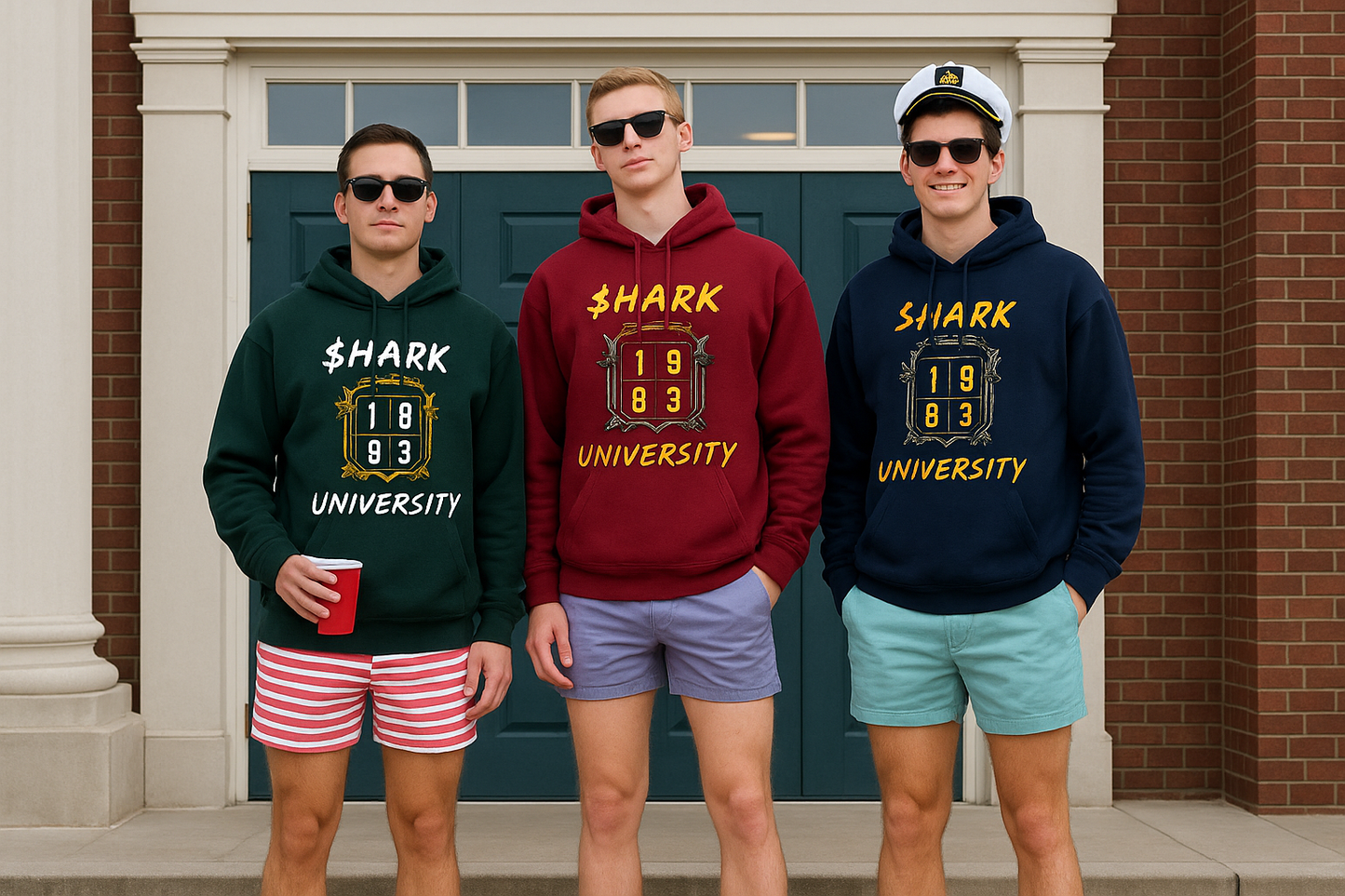 Shark University Navy