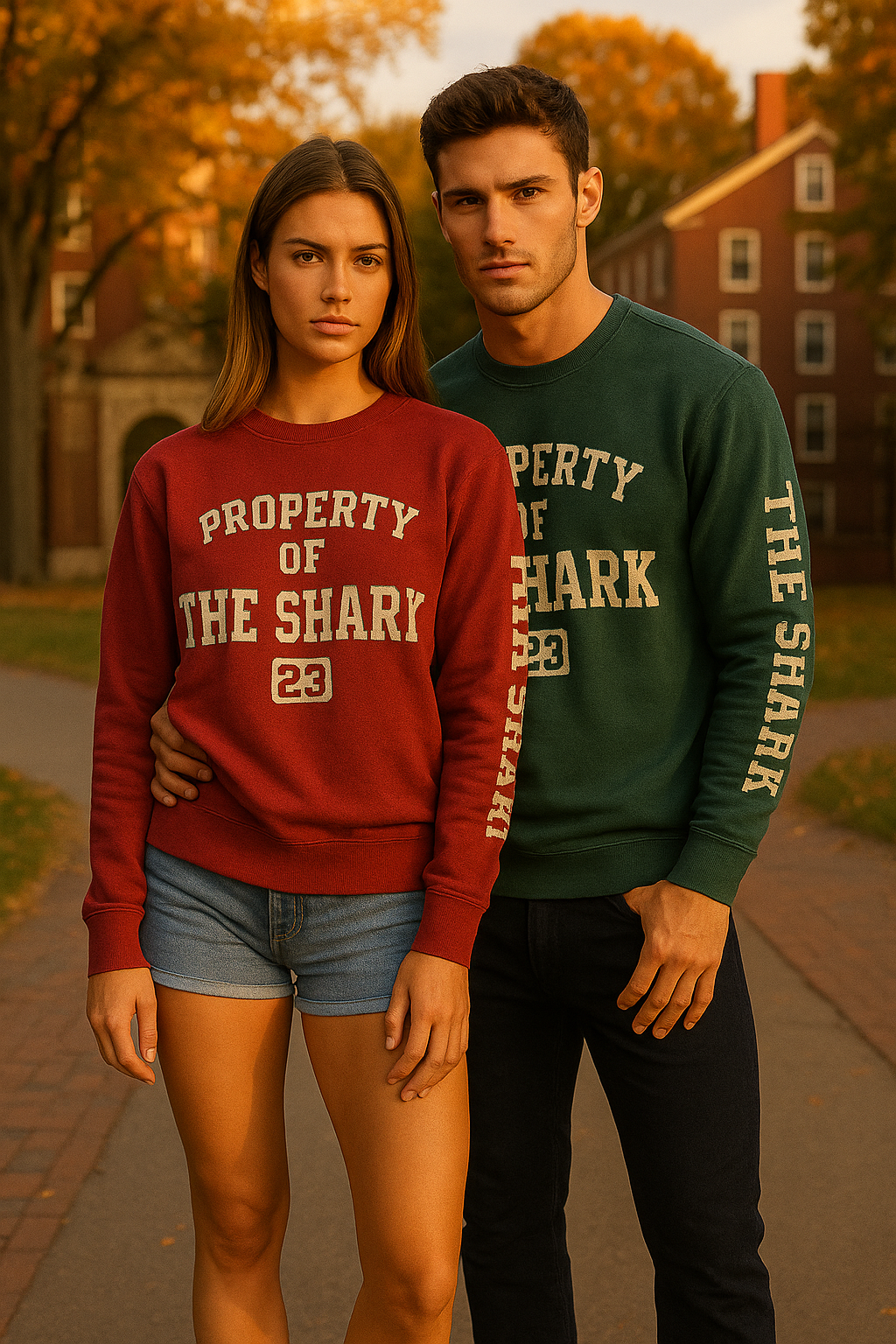 Women’s Property Of Cream Crewneck
