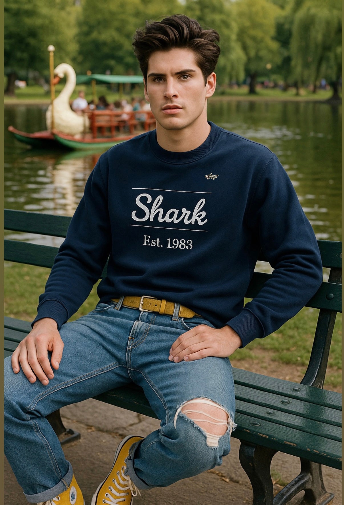 Shark Crewneck 1983