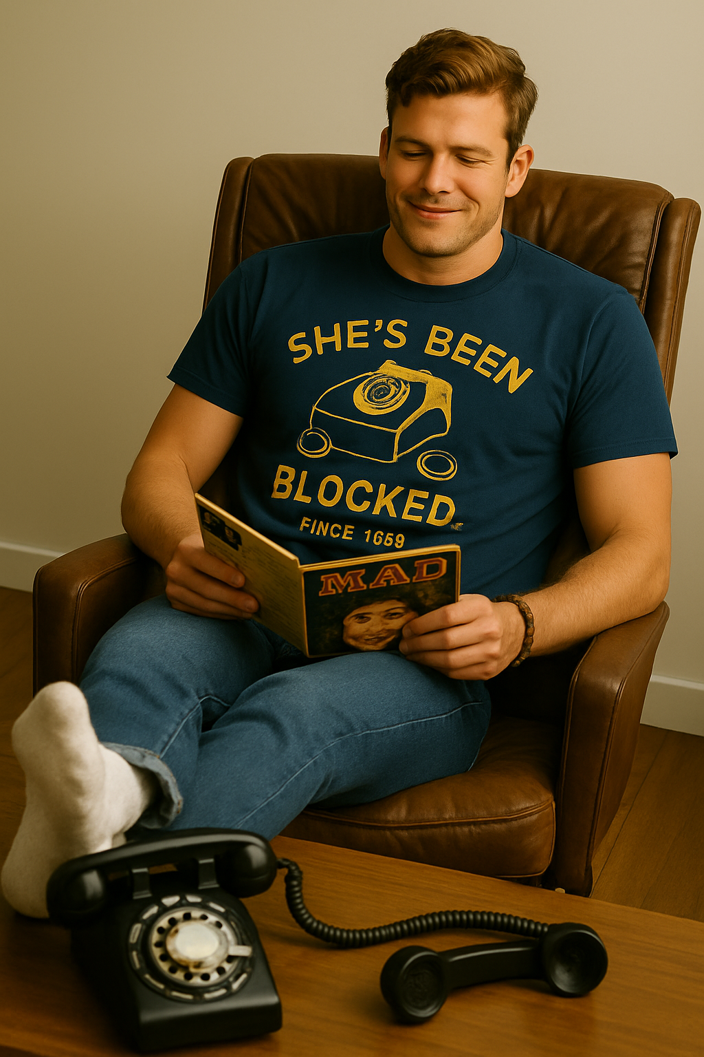 She’s been blocked Tee