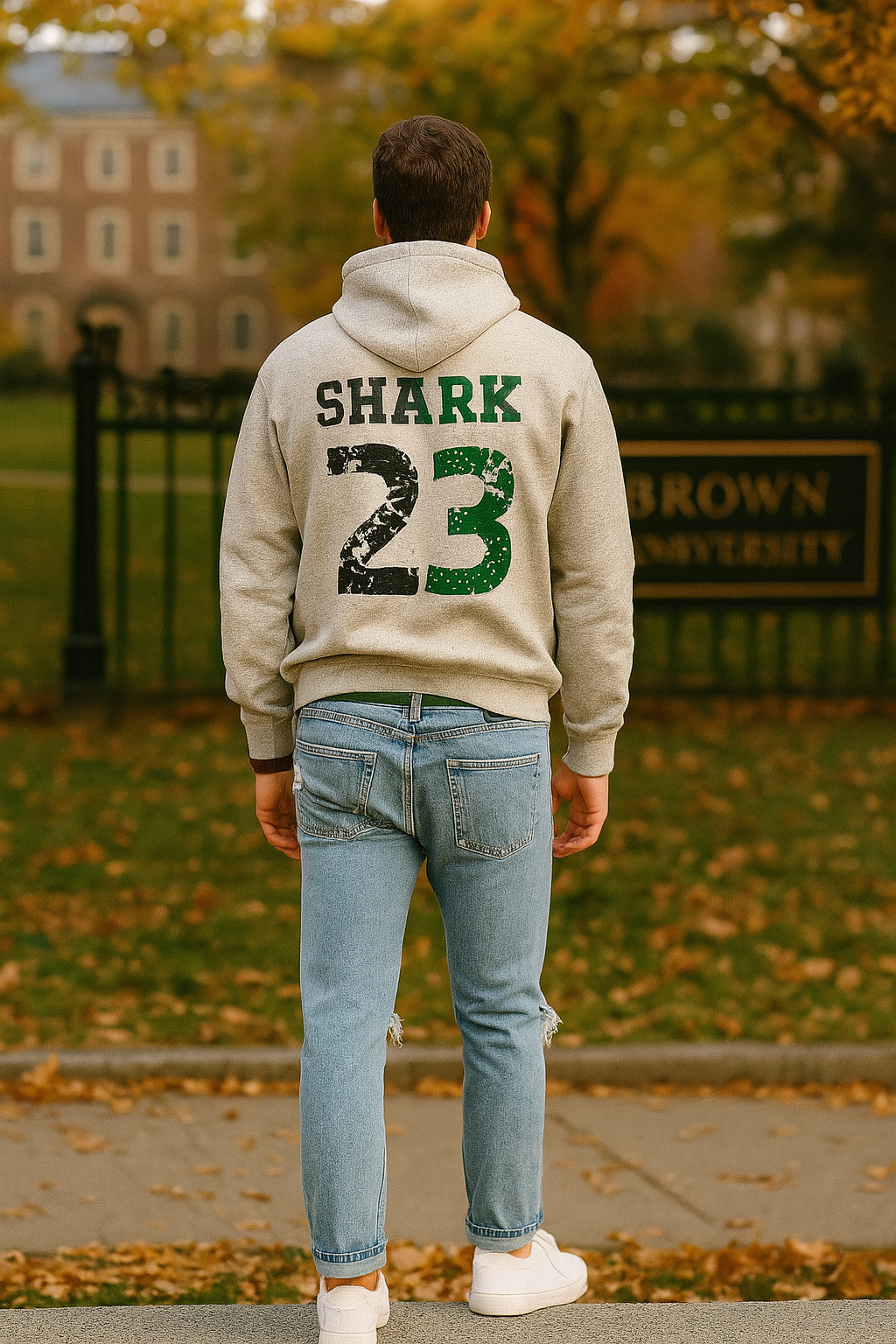 Shark Multi Graphic Hoodie