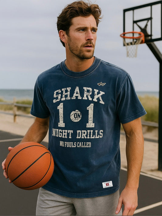Shark Night Drills Tee