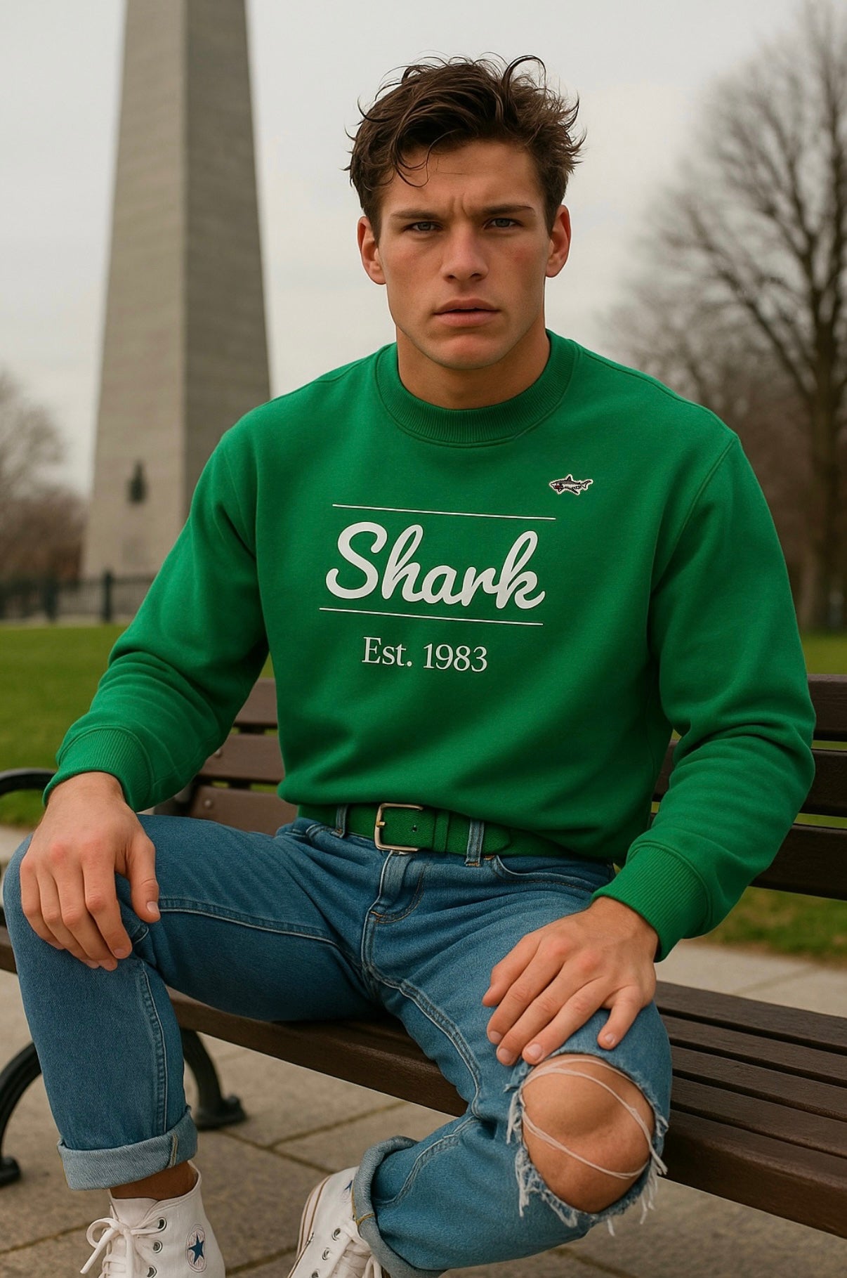Shark Crewneck 1983