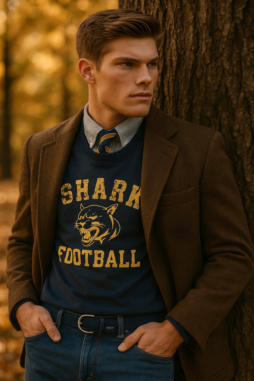 Shark Football ‘83 Tee