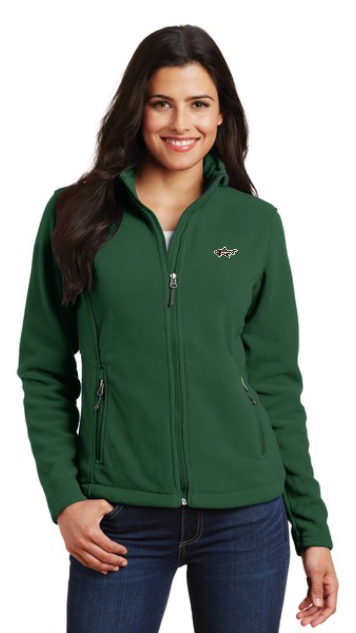 Forest Green Fleece Jacket