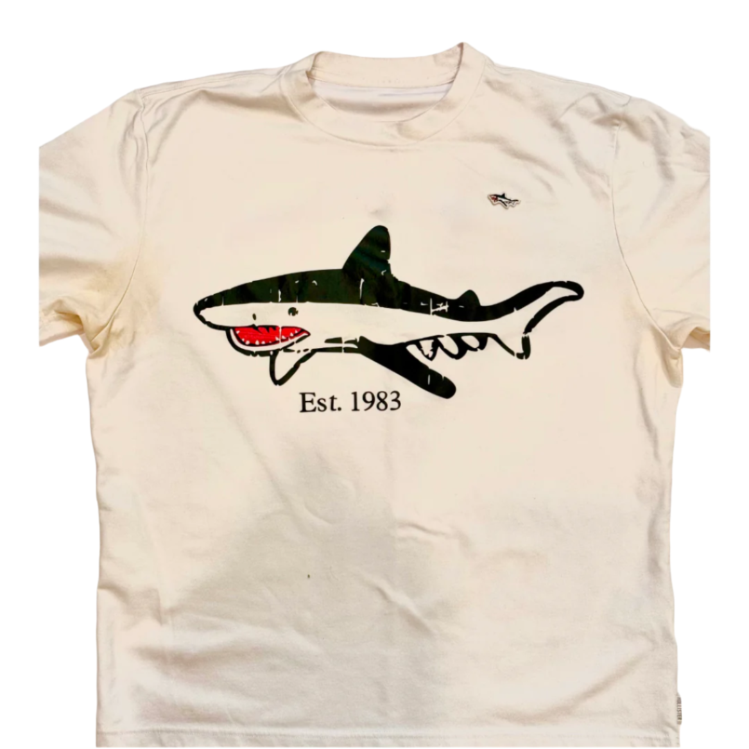 White Shark Tee
