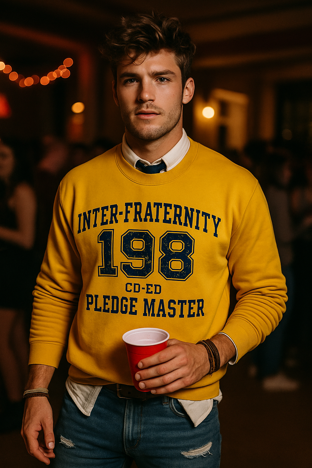 Inter-Fraternity Gold Crewneck