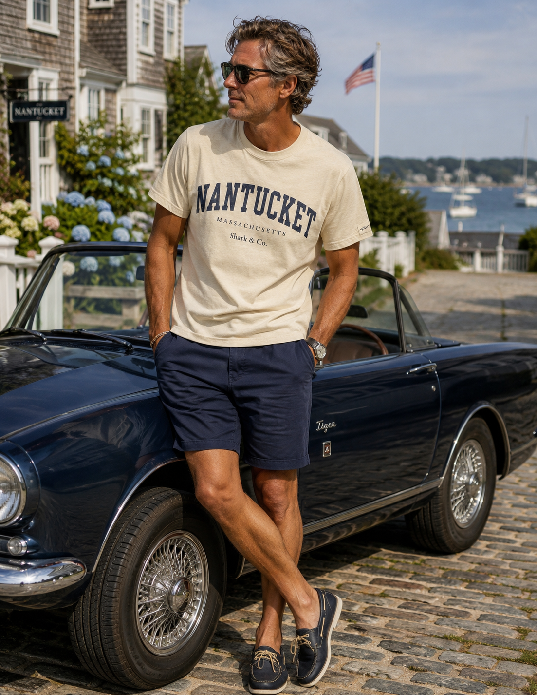 Shark & Co. Nantucket Heritage Tee