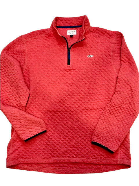 Shark Quilted Half-zip Pullover