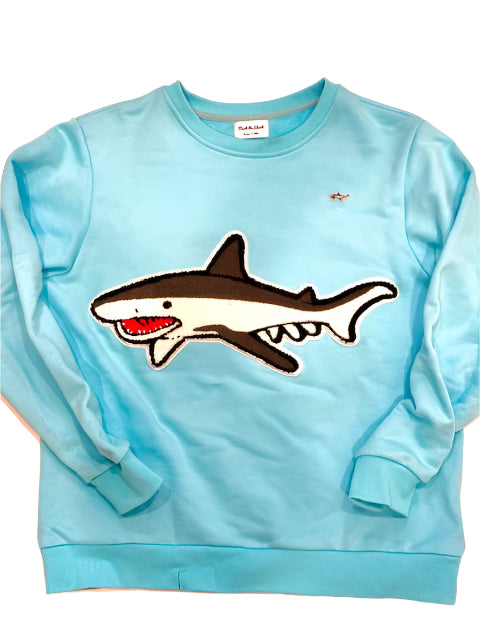 Tiffany Blue Shark Crewneck
