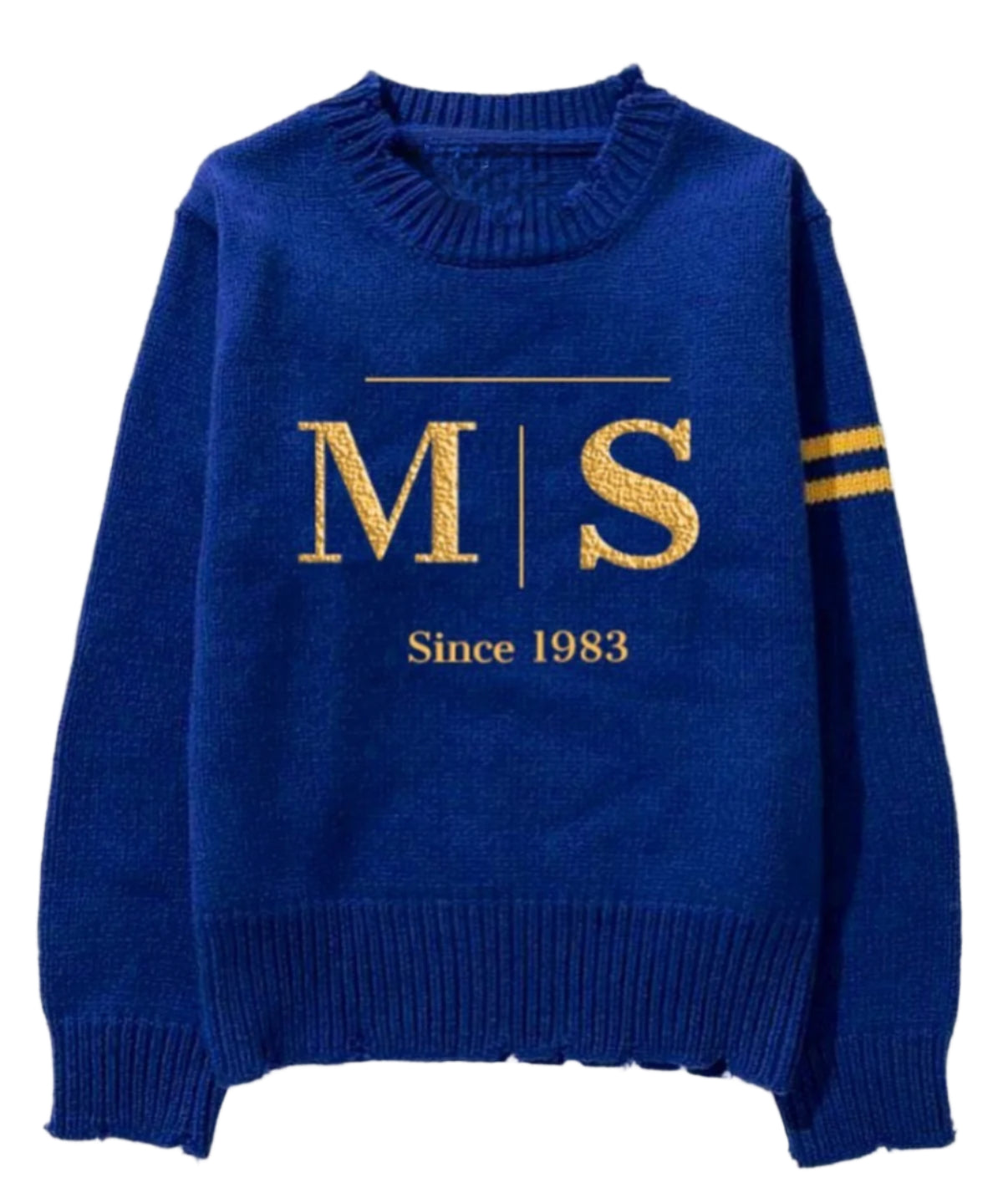 Signature MTS Distress Cable Knit