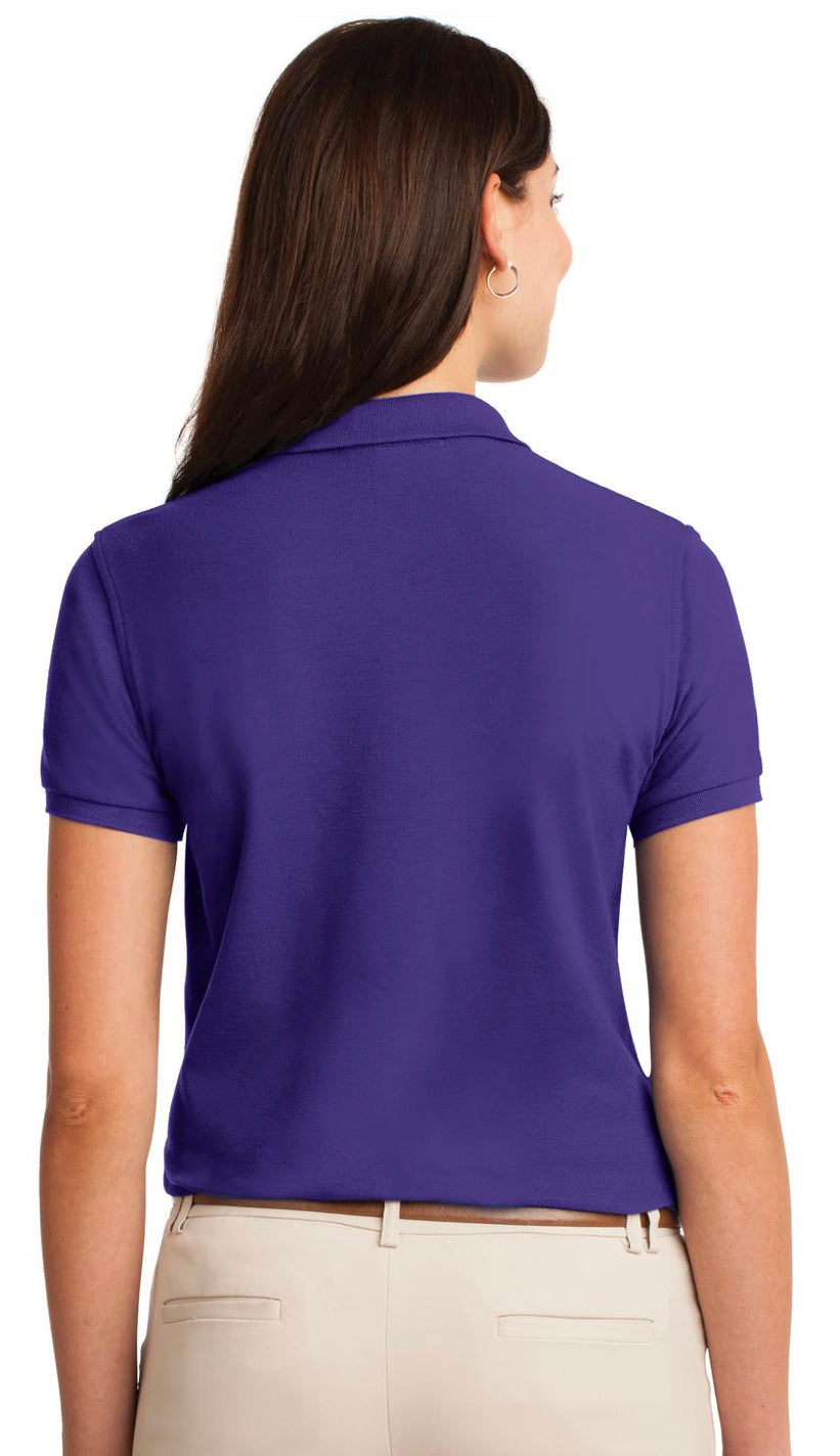 Ladies Purple Shark Polo