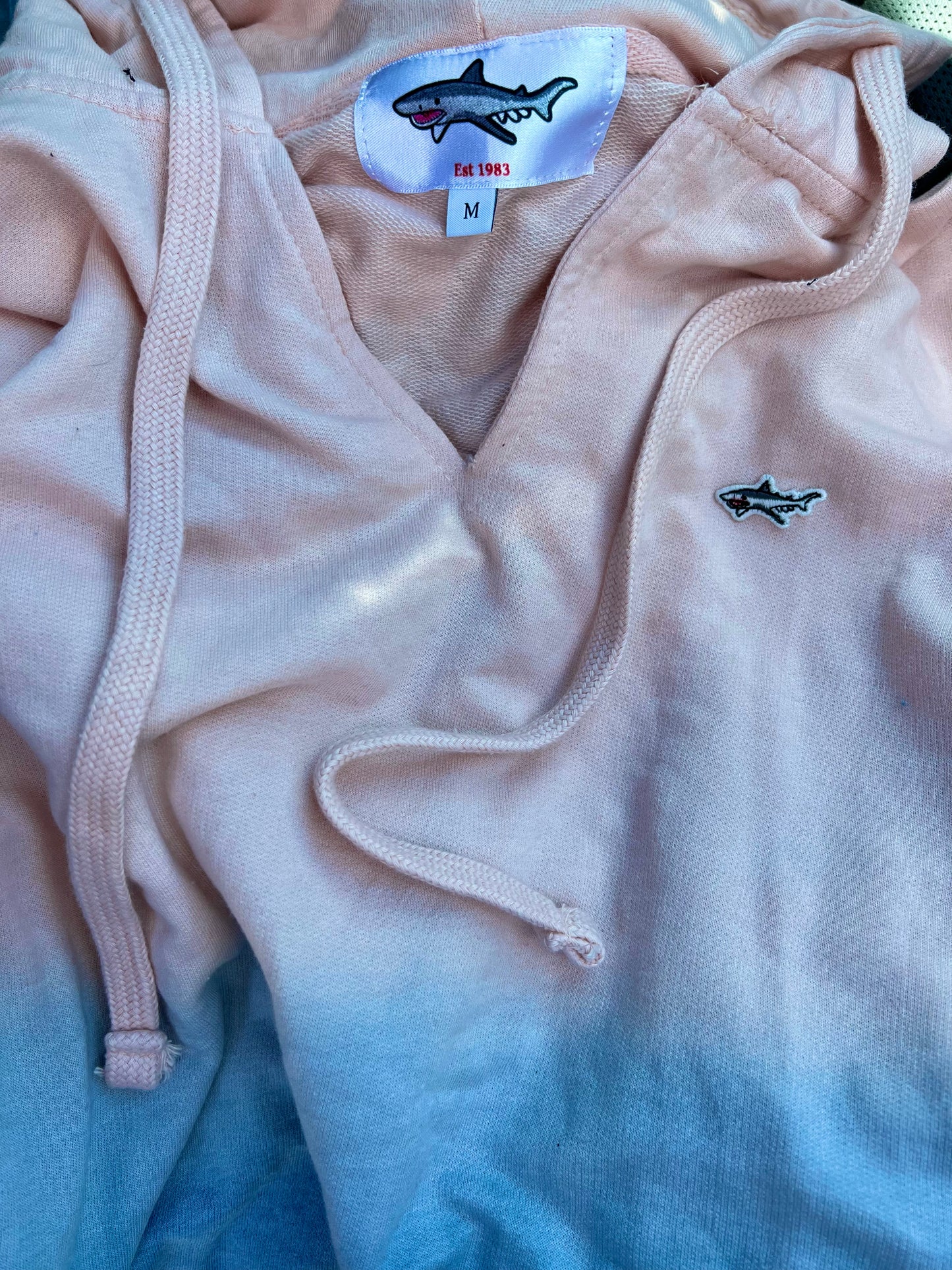 French Terry Ombré Shark Sweatshirt